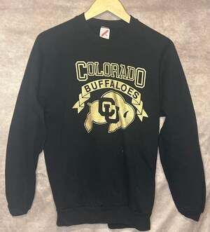 VINTAGE 90s Jerzees University Colorado Buffaloes Crewneck Sweatshirt size XL